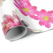 frambozenboeket cadeaupapier (Rol Hoek)