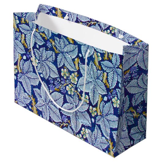 Frambozenboom, William Morris Large Gift Bag Groot Cadeauzakje (Achterkant Gekanteld)
