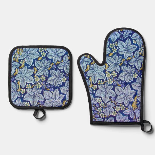 Frambozenboom, William Morris Ovenwant & Pannenlap Set (Voorkant)