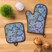 Frambozenboom, William Morris Ovenwant & Pannenlap Set (Top down)