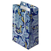 Frambozenboom, William Morris Small Gift Bag Klein Cadeauzakje (Voorkant Gekanteld)