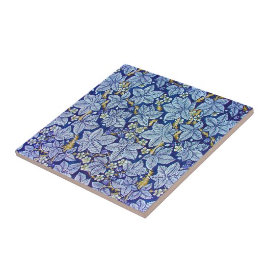 Frambozenboom, William Morris Tegeltje (Zijkant)