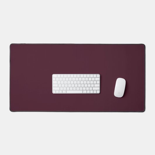 Frambozenbordeaux | massieve bordeaux bureaumat (Keyboard & Muis)
