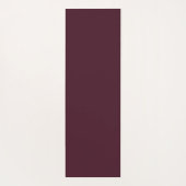 Frambozenbordeaux | massieve bordeaux yogamat (Achterkant)