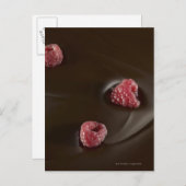 frambozenchocolade briefkaart (Voorkant / Achterkant)