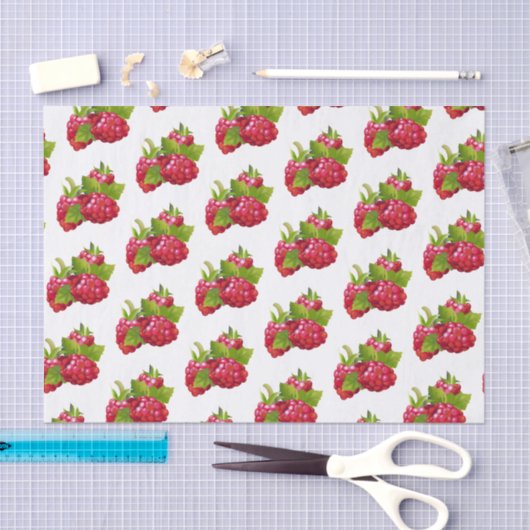 Frambozenconserven Tissuepapier (Craft)