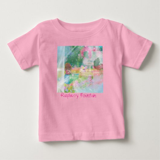 Frambozenfontein Peuter T-shirt (Voorkant)