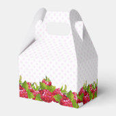 Frambozenfruitbrunchfeest Bedankdoosjes (Achterkant)