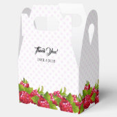 Frambozenfruitbrunchfeest Bedankdoosjes (Geopend)