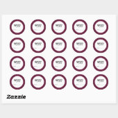 Frambozenjam Inmaakdeksel Labels (Vel)