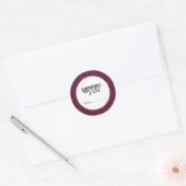 Frambozenjam Inmaakdeksel Labels (Envelop)