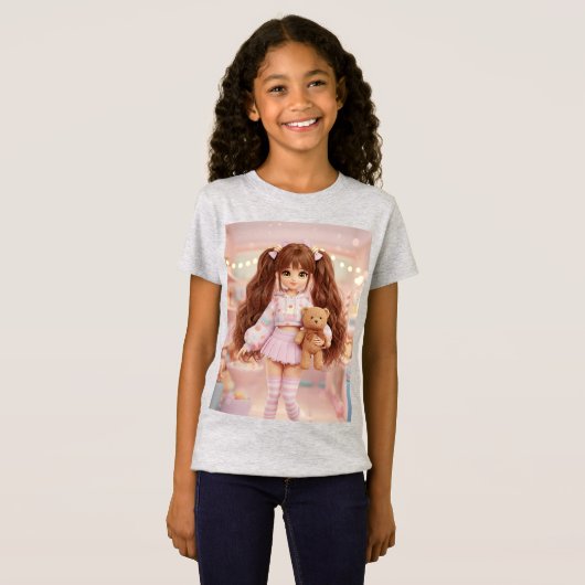 frambozenkaramel t-shirt (Voorkant volledig)