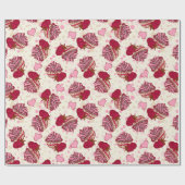 Frambozenkoekjes Cadeaupapier (Vlak)