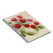 frambozenlaptop notitieboek (Rechterzijde)