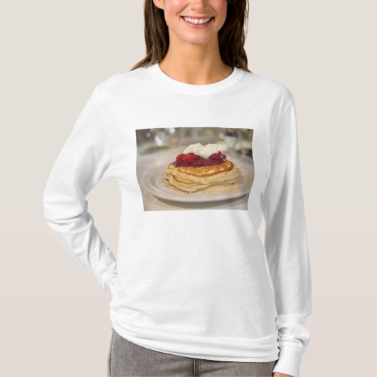 Frambozenpannenkoeken T-shirt (Voorkant)