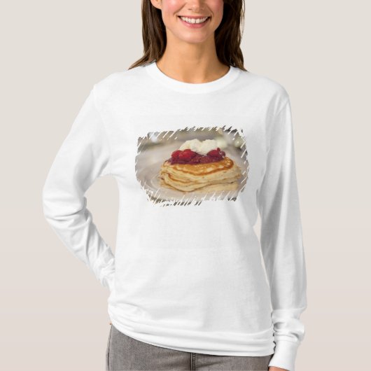 Frambozenpannenkoeken T-shirt (Voorkant)
