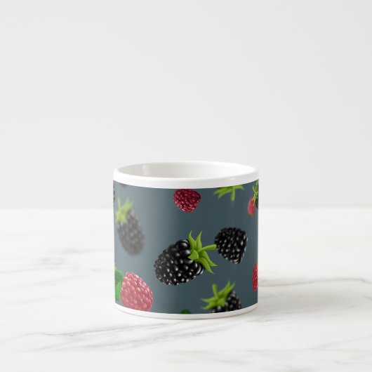 Frambozenpatroon 2 espresso kop (Voorkant)