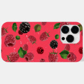 Frambozenpatroon Case-Mate iPhone Case (Achterkant (horizontaal))