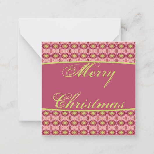 Frambozenpruim en Limoen Notitiekaartje (Voorkant)