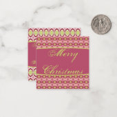 Frambozenpruim en Limoen Notitiekaartje (Voorkant / Achterkant in situ)