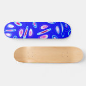Frambozenreflecties Persoonlijk Skateboard (Horizontaal)