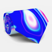 Frambozenreflecties Stropdas (Opgerold)