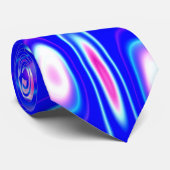 Frambozenreflecties Stropdas (Opgerold)