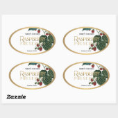 Frambozenreserves Jelly Label  (Vel)