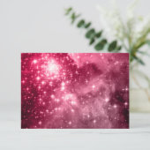 Frambozenstars Kaart (Staand voorkant)