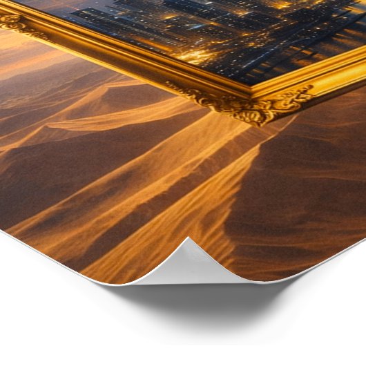 Frame Without a Painting Poster (Hoek)