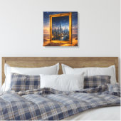 Frame Zonder Schilderij Canvas Afdruk (Insitu (Slaapkamer))