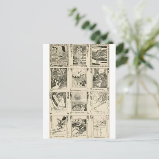 FrameCollage Briefkaart (Staand voorkant)