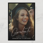 Framed 2 Foto Senior High School 2024 Afstuderen Aankondiging (Voorkant)