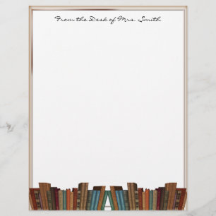 Framed Books Letterhead
