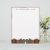 Framed Books Letterhead (Staand voorkant)