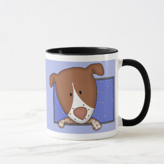 Framed Cartoon German Shorthaired Pointer Mok