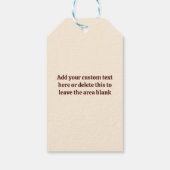 Framed Cinco de Mayo Mexican Cadeaulabel (Achterkant)