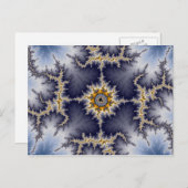 Framed - Fractal Briefkaart (Voorkant / Achterkant)