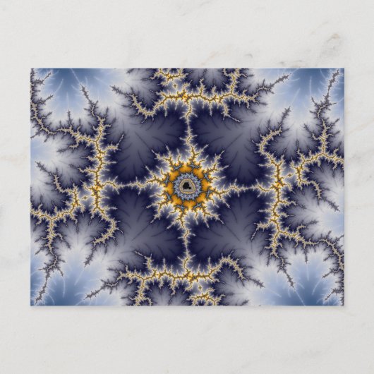 Framed - Fractal Briefkaart (Voorkant)