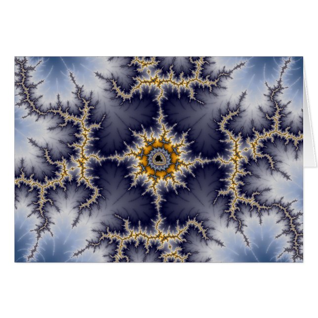 Framed - Fractal Kaart (Voorkant Horizontaal)