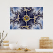 Framed - Fractal Poster (Keuken)