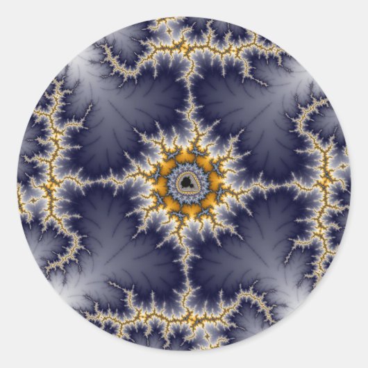 Framed - Fractal Sticker (Voorkant)