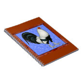 Framed Gamecock Notitieboek (Rechterzijde)