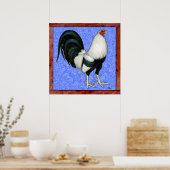 Framed Gamecock Poster (Keuken)