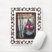 -Framed Gondola in Venezia Muismat (Met muis)