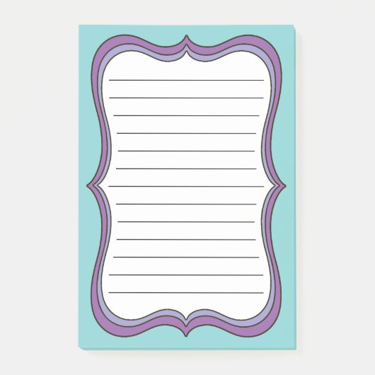 Framed Lines Post-it® notes (Voorkant)