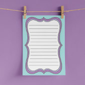 Framed Lines Post-it® notes