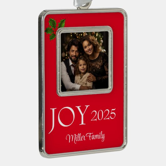 Framed Photo Verzilverd Omlijst Ornament (Rechts)