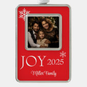 Framed Photo  Verzilverd Omlijst Ornament (Voorkant)