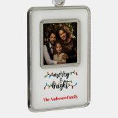 Framed Photo Verzilverd Omlijst Ornament (Rechts)